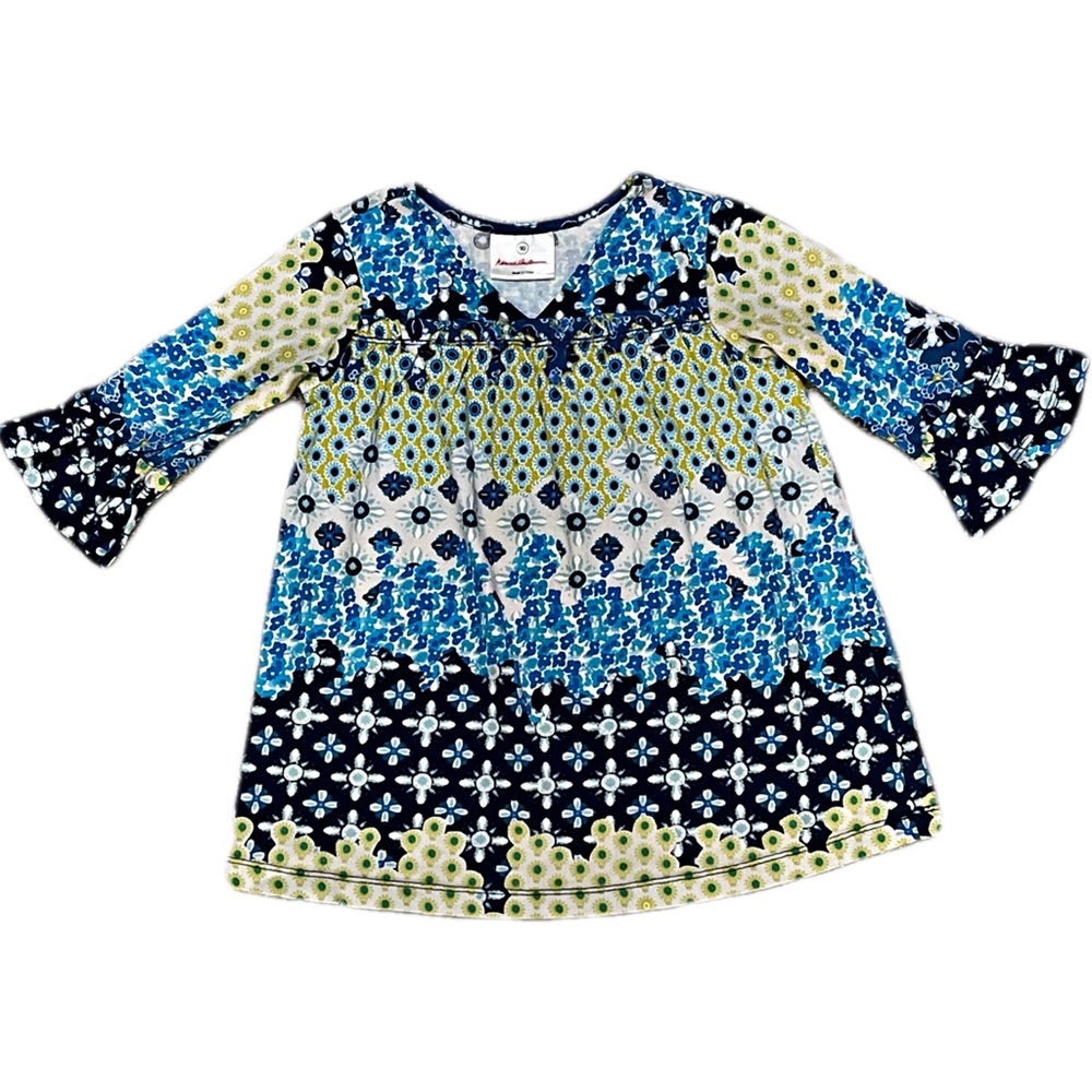 Hanna Andersson Bell Sleeve Floral Dress